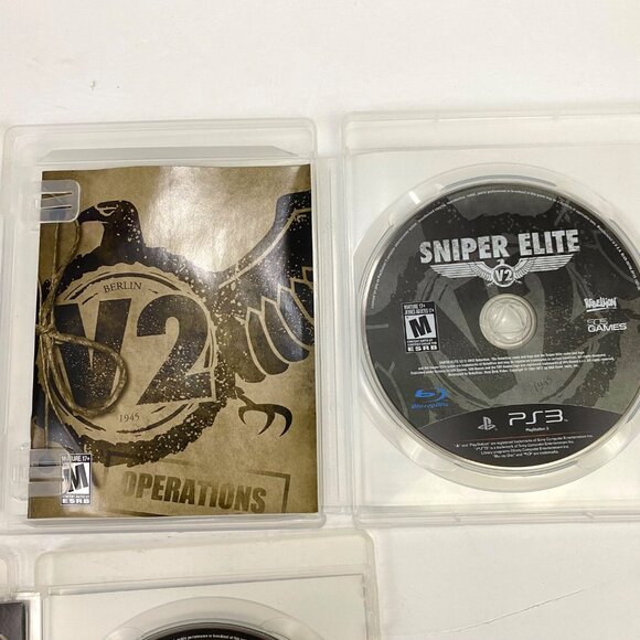 Heavy Fire Afghanistan / Sniper Elite V2 / Ace Combat Assault Horizon PS3 Games - Picture 4 of 11